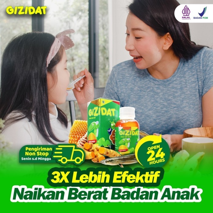 

GIZIDAT - Madu Nafsu Makan Anak Penambah Berat Badan Daya Tahan Tubuh