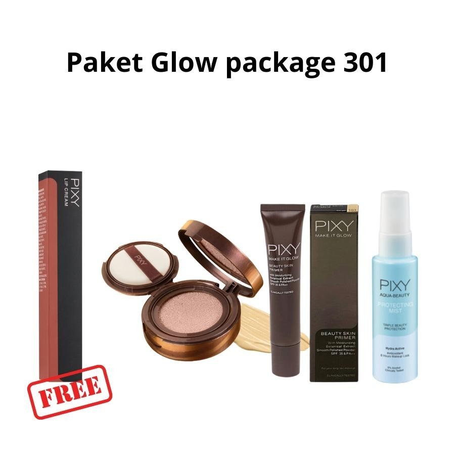 AiLiN ❤ PIXY Paket Glow Package 3in1 | Make UP isi 3