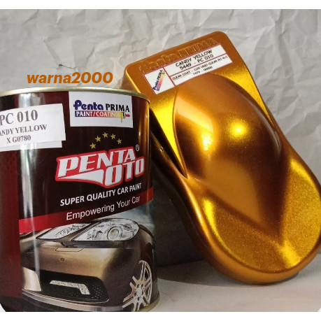 

Cat Warna Candytone Yellow PU Penta oto PC010 ( 200ml - 1L )