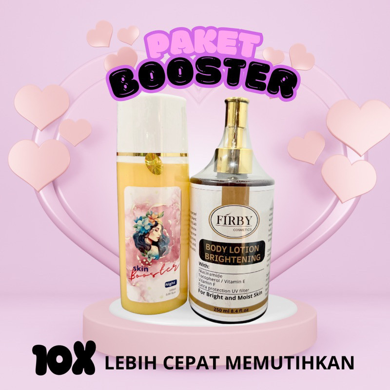 PAKET HB BOOSTER + FIRBY  / HB DOSTING /OTION WHITENING EXPRESS TERLARIS