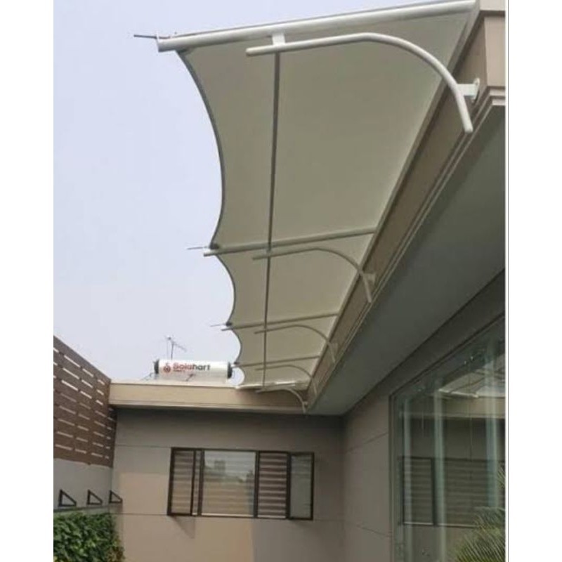 Atap Kanopi Membran Bahan Pvc 420 Gsm Custom Harga Permeter Persegi