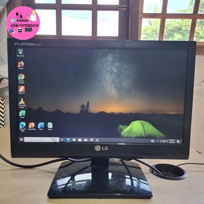 Layar monitor LG Led 16 inch E1641S