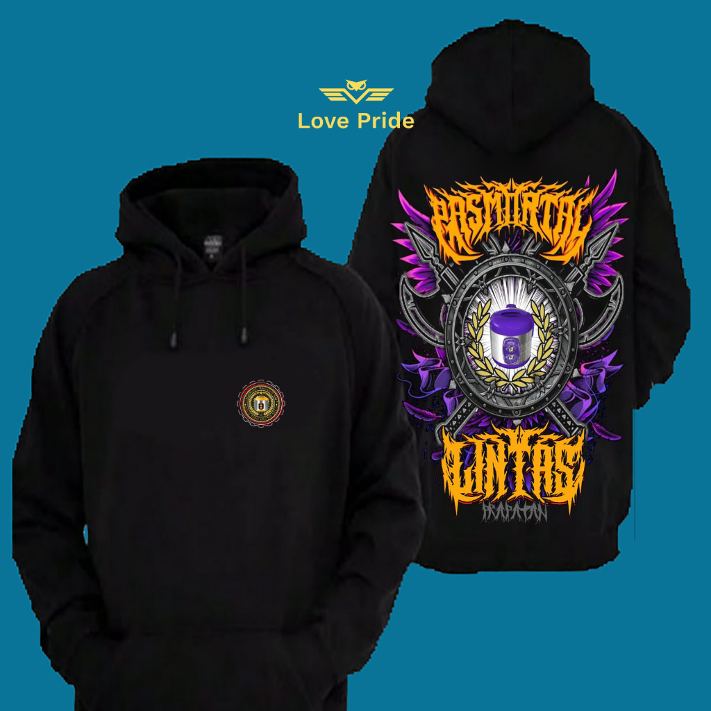 Sweater Hoodie Distro Pasmortal Magicom Sakti Lintas Prapatan Premium Terbaru