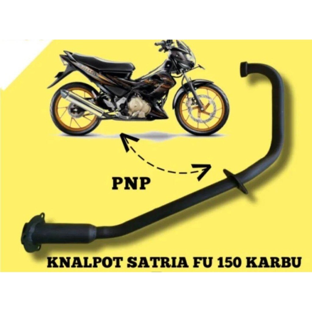 Leher knalpot standar ori satria Fu ori/standart/ Leheran knalpot