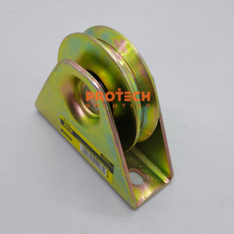 JASON Roda Pagar besi Rel galvanis gate wheel 70mm V Siku 7cm