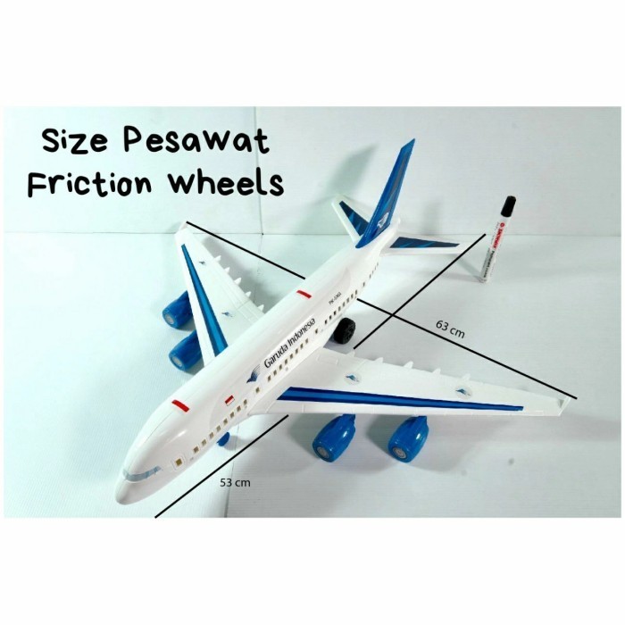 mainan pesawat terbang / pesawat garuda