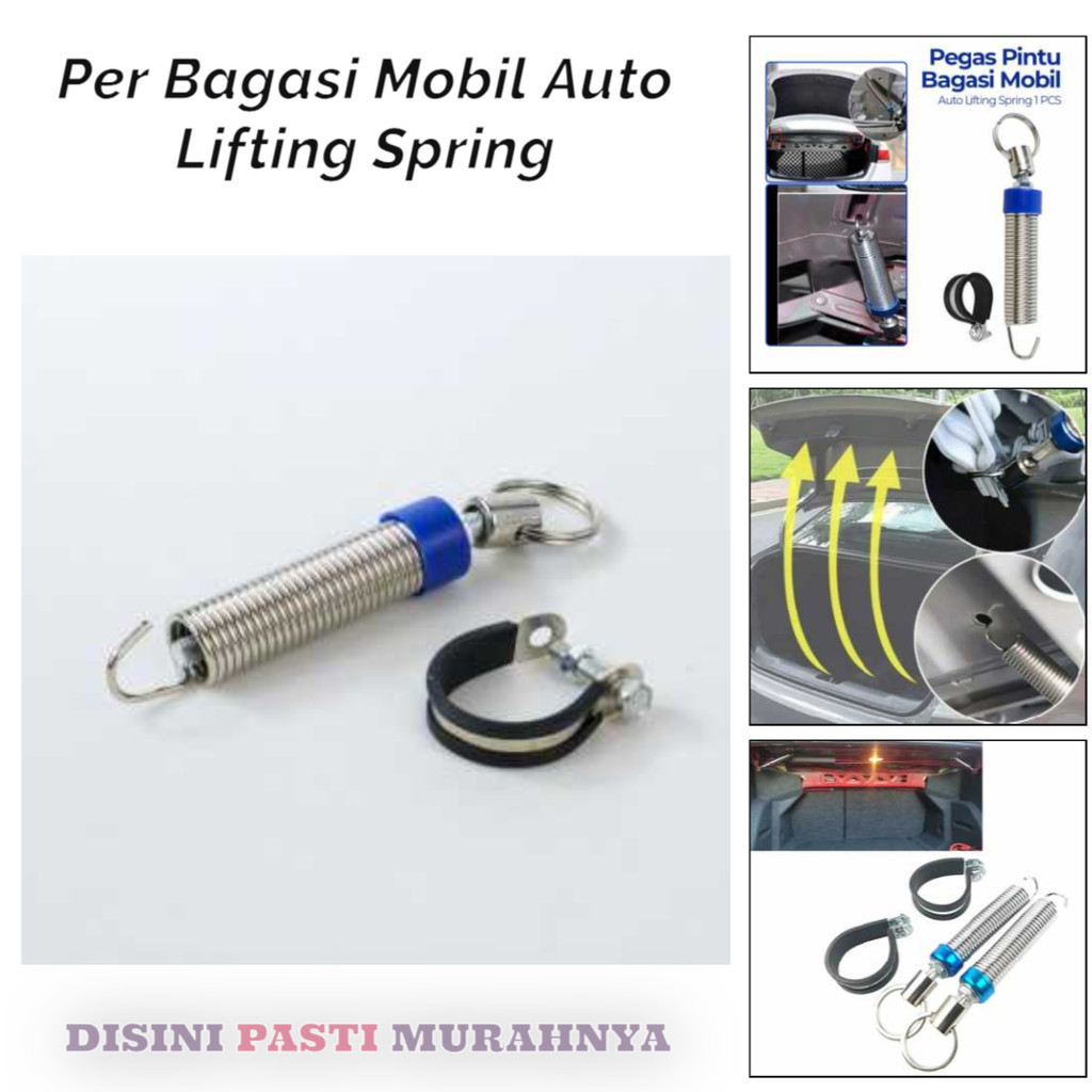 MKKK Pegas Pintu Bagasi Mobil Car Trunk Auto Lifting Spring 1 PCS C3Q180