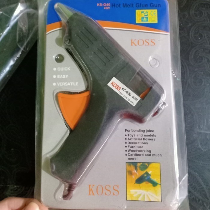 

Koss Lem Tembak Glue Gun 20 / Shengwei 40 watt