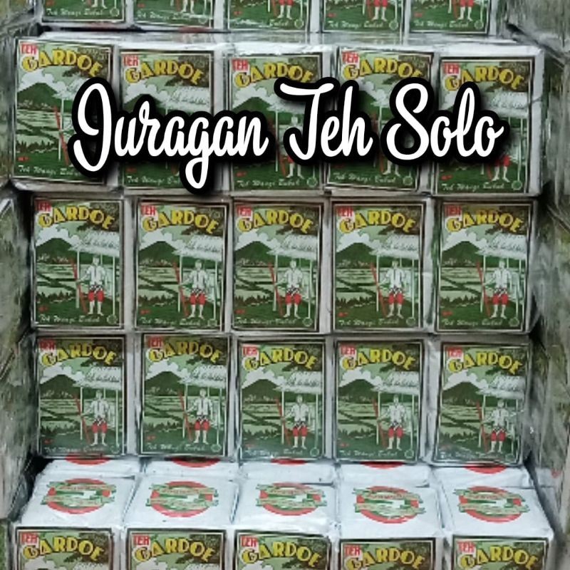 

Disc Shope VIDEO Teh Gardoe Hijau Asli 1 slop isi 10 pcs @40gr Khas Wedangan Angkringan asli Solo