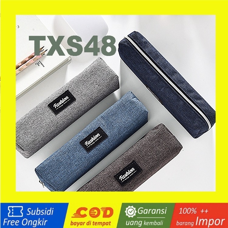 

TXS48 TEMPAT PENSIL FASHION KOTAK PENSIL FASHION PROFESIONAL PANJANG MINIMALIS MURAH