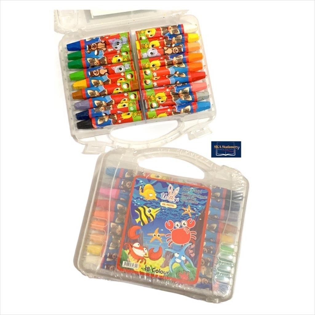 

Oil Pastel/Crayon Usagi 18 Warna (Set)