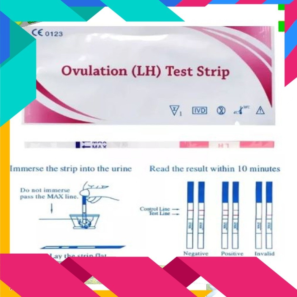 Tes Kesuburan Ovulasi Ovulation Test Testpack Pack Strips LH - Aneka.Aneki