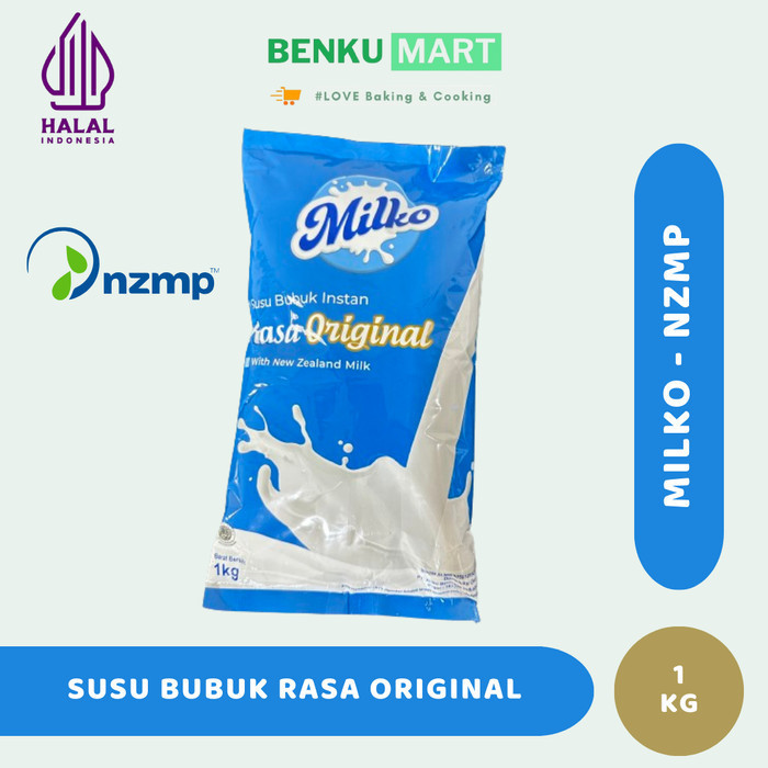 

TERJUAL Susu Bubuk Milko Rasa Original 1 Kg nzmp Full Cream | HALAL