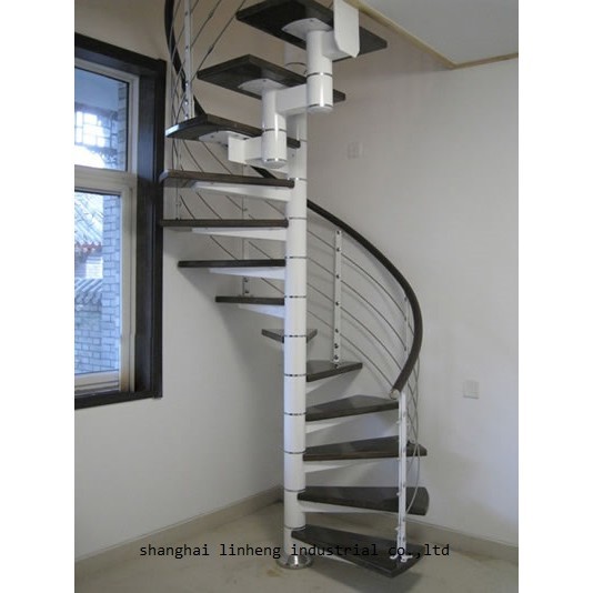 

wholesale cheap price and high quality for small house building space saving stairs