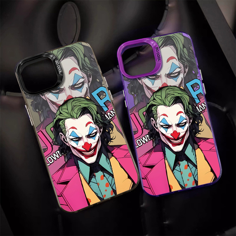 Crazy Joker - Casing Telepon IMD Cocok untuk INFINIX SMART5 SMART6 SMART7 SMART8 HOT8 HOT9 HOT9PLAY 