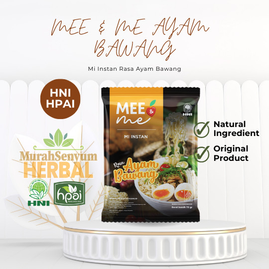 

READY STOCK MURAHSENYUM MEE & ME AYAM BAWANG POUCH ISI 10 PACK HNI HPAI ORIGINAL