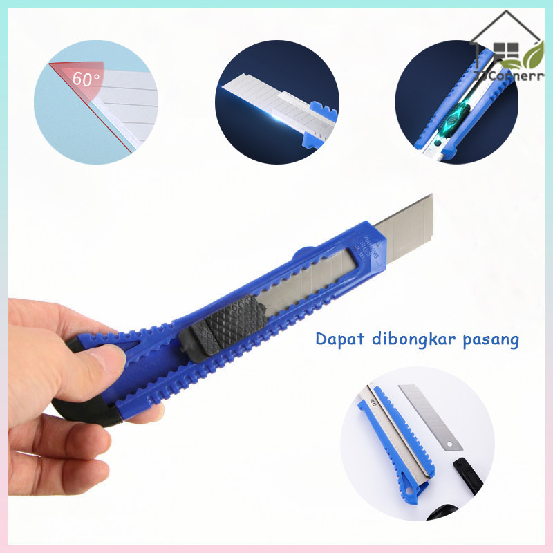

Mini Cutter Portable / Pisau Kecil Pemotong Kertas Portable Dan Paket Unboxing Serbaguna