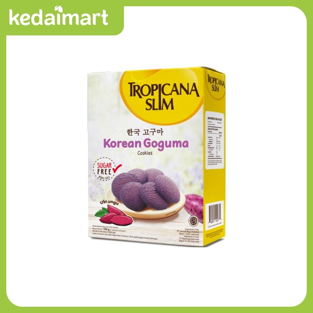 

Tropicana Slim Korean Goguma Cookies Isi 5s