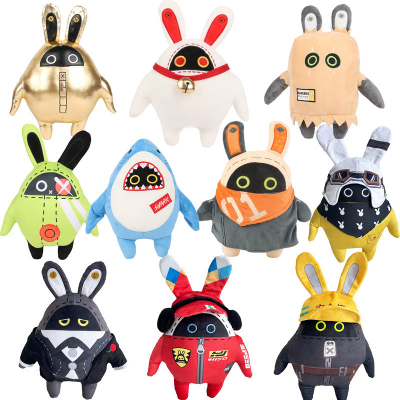 Anime Zenless Zone Zero Bangboo Plush Rabbit Anby Nicole Demara Gentle House Rabbit Stuffed Animal D