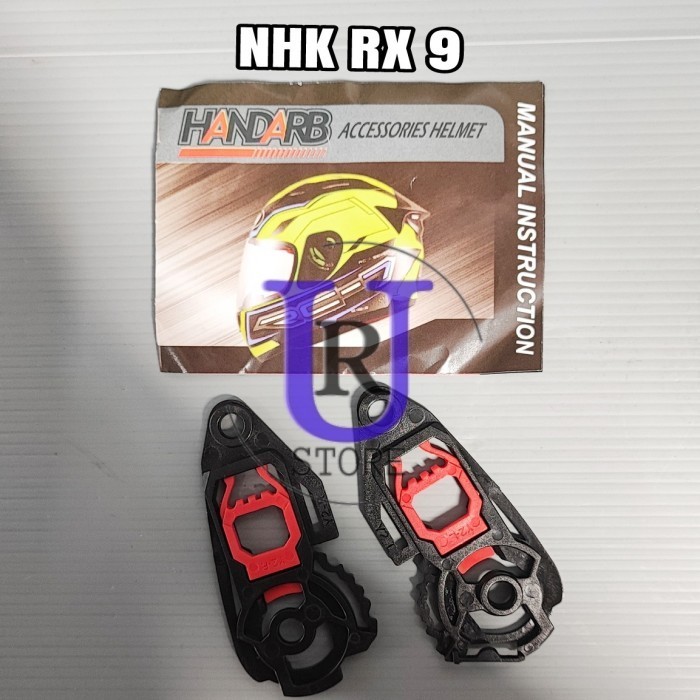 RATCHET HELM RX 9/ RACHET HELM NHK RX9 | DUDUKAN KACA NHK RX9 / DUDUKAN VISOR HELM NHK RX9 | BRAKET 