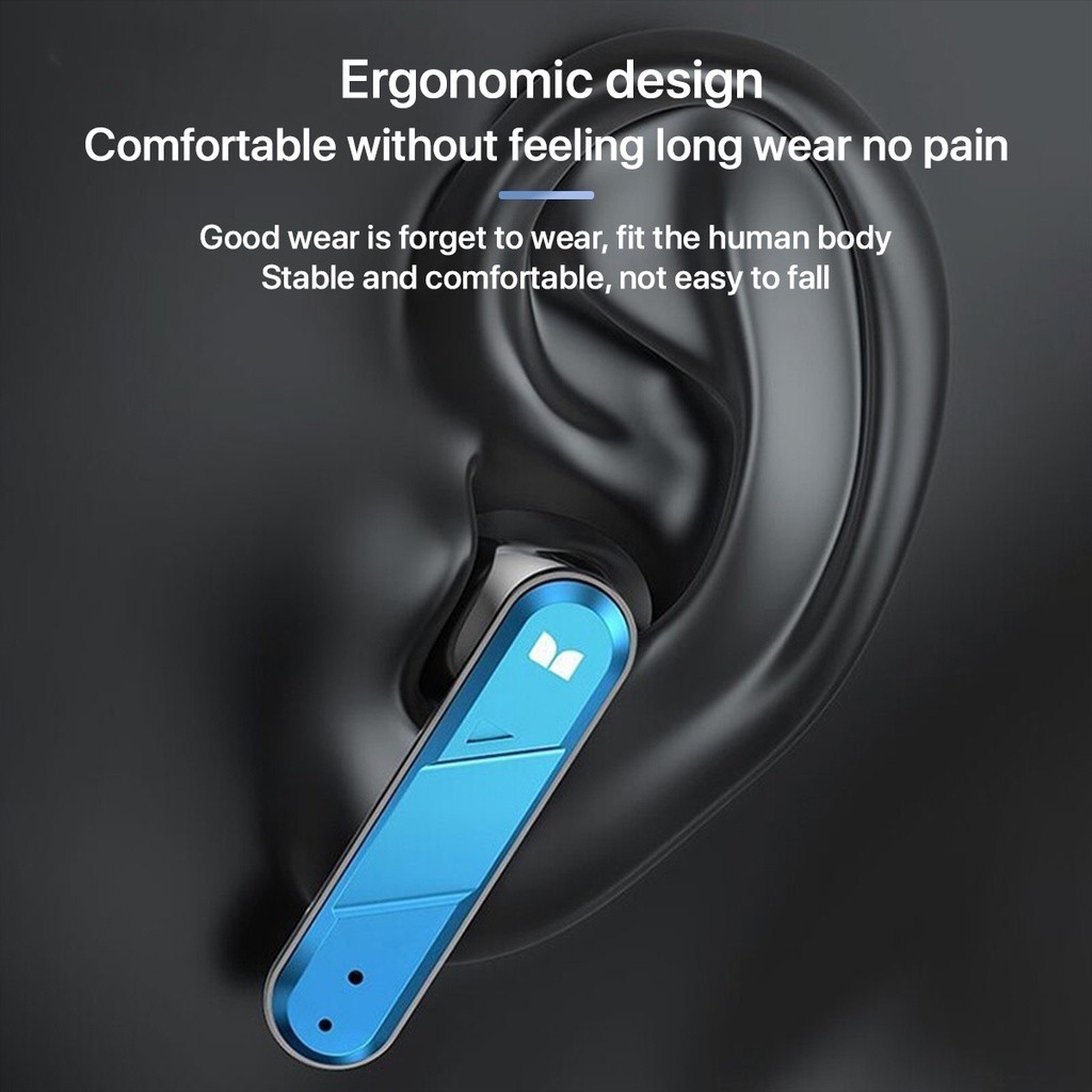 Headset Bluetooth Monster XKT09 Wireless Bluetooth Earphone Earbuds Headset TWS Gaming HIFI Stereo