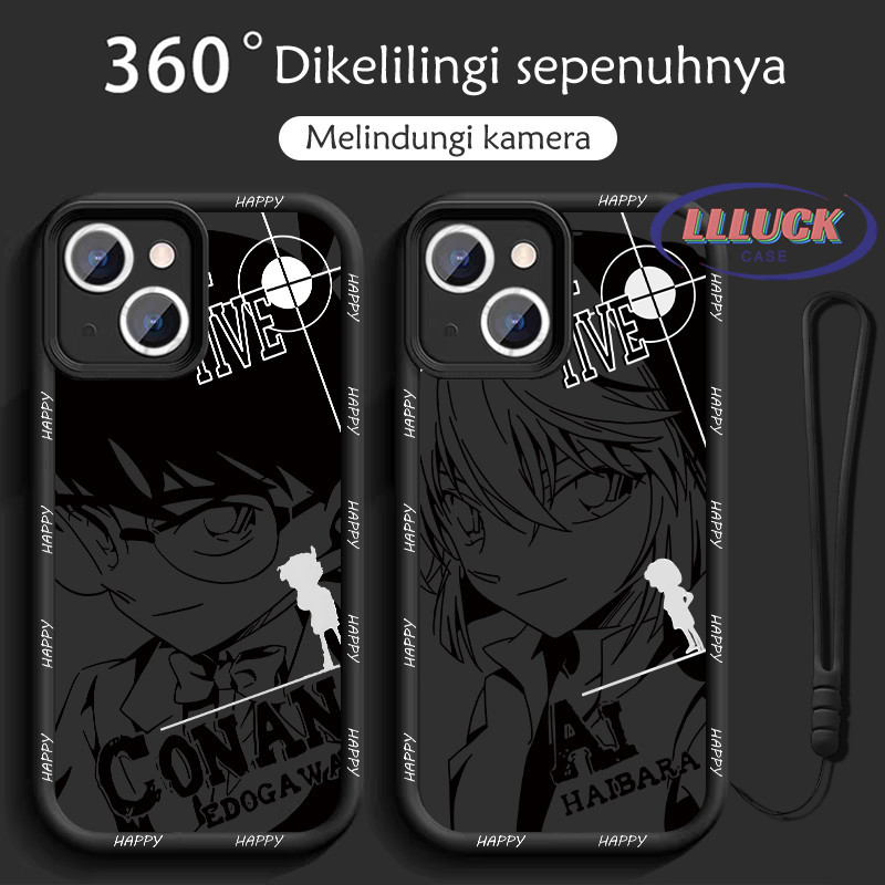 Applicable to Samsung A54 A53 A51 A50 bracelet mobile phone case Samsung A25 A24 Detective Conan 2A2
