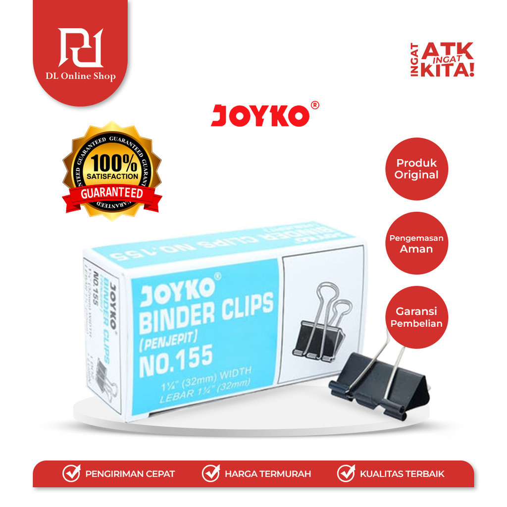 

JOYKO BINDER CLIP NO.155 (1DUS)
