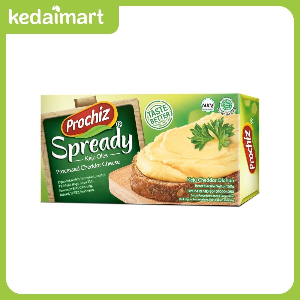 

Prochiz Keju Spready 160 Gram