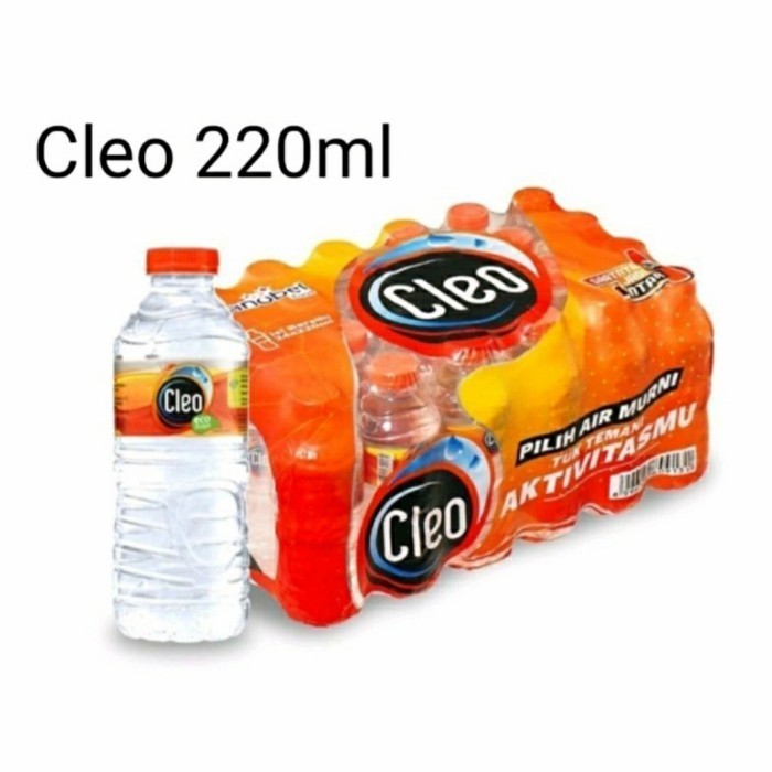 

CLEO BOTOL 220ML (24pcs) AYUSHOP57