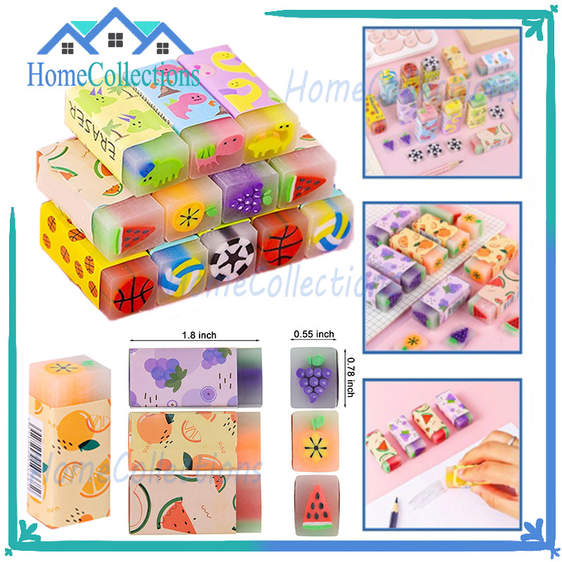 

Fruits Eraser Penghapus/Karakter Dinosaurus Eraser Anak/Penghapus Pensil Karakter Motif Kartun