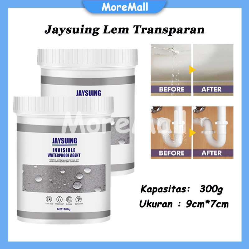 Lem Transparan Jaysuing/Lem Transparan Cat Anti Bocor
