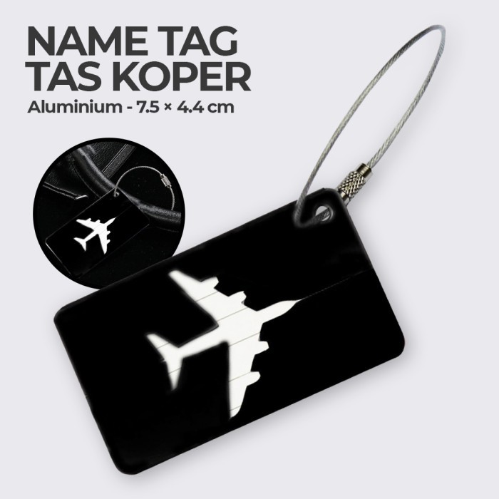 

NTK Name Tag ID Tempat Kartu Nama Tas Koper Aluminium - N005