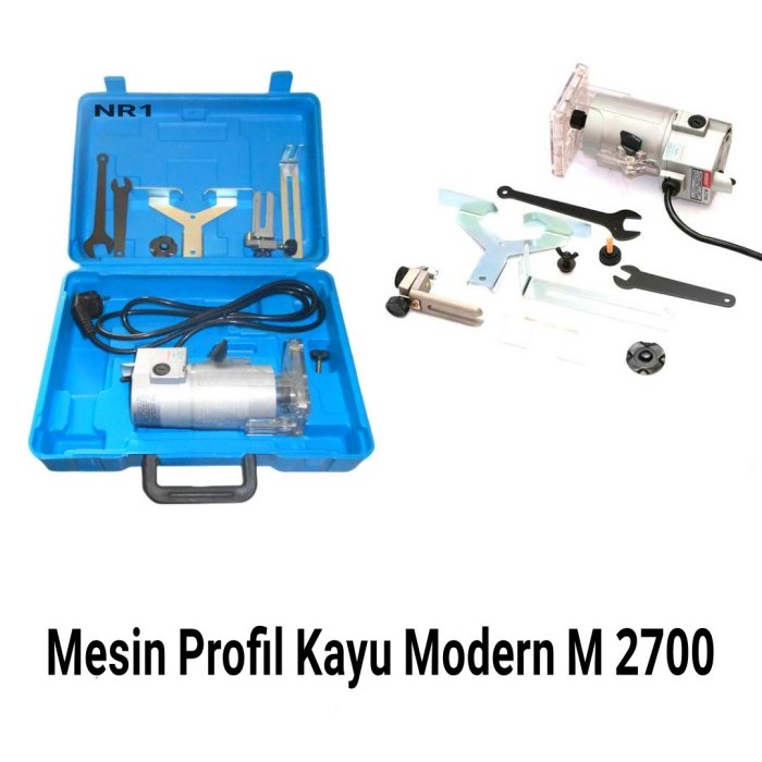 MODERN M 2700 Trimmer Mesin Profil Kayu