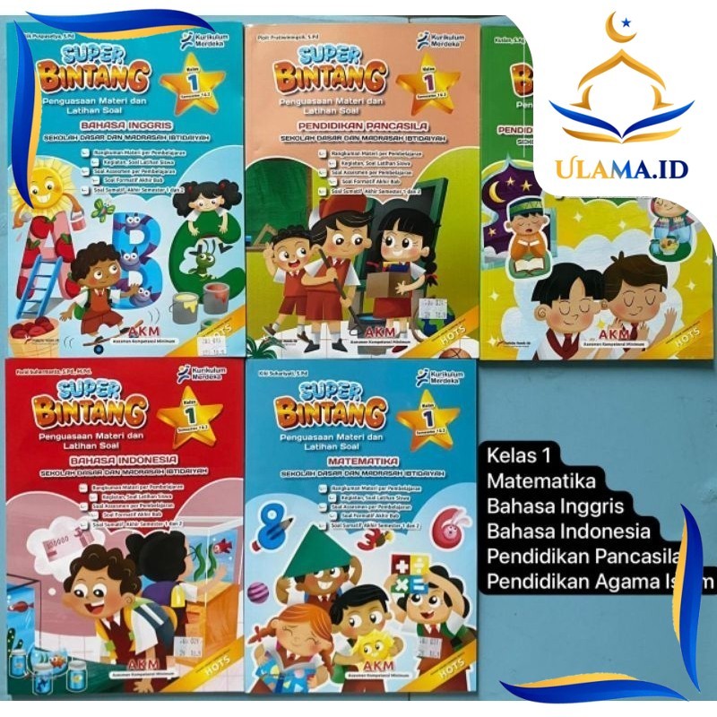 LKS/AKM KURIKULUM MERDEKA SD KELAS 1 SEMESTER 1 DAN 2 UHJ2