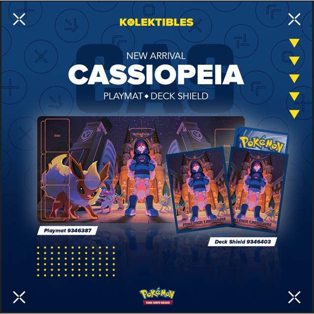 Playmat Pokemon Official - Cassiopeia
