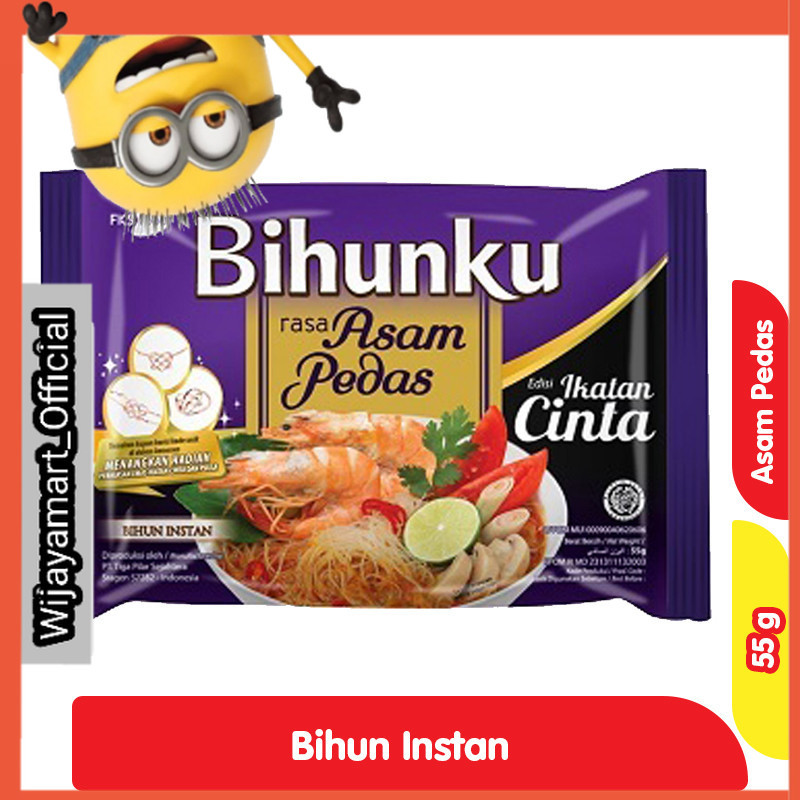 

Bihunku Bihun Instan Asam Pedas 55 g