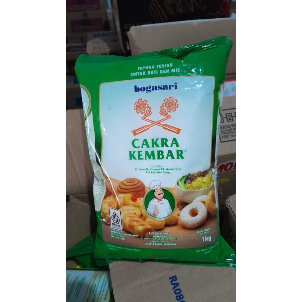 

Tepung Terigu Cakra Kembar 1 Kg