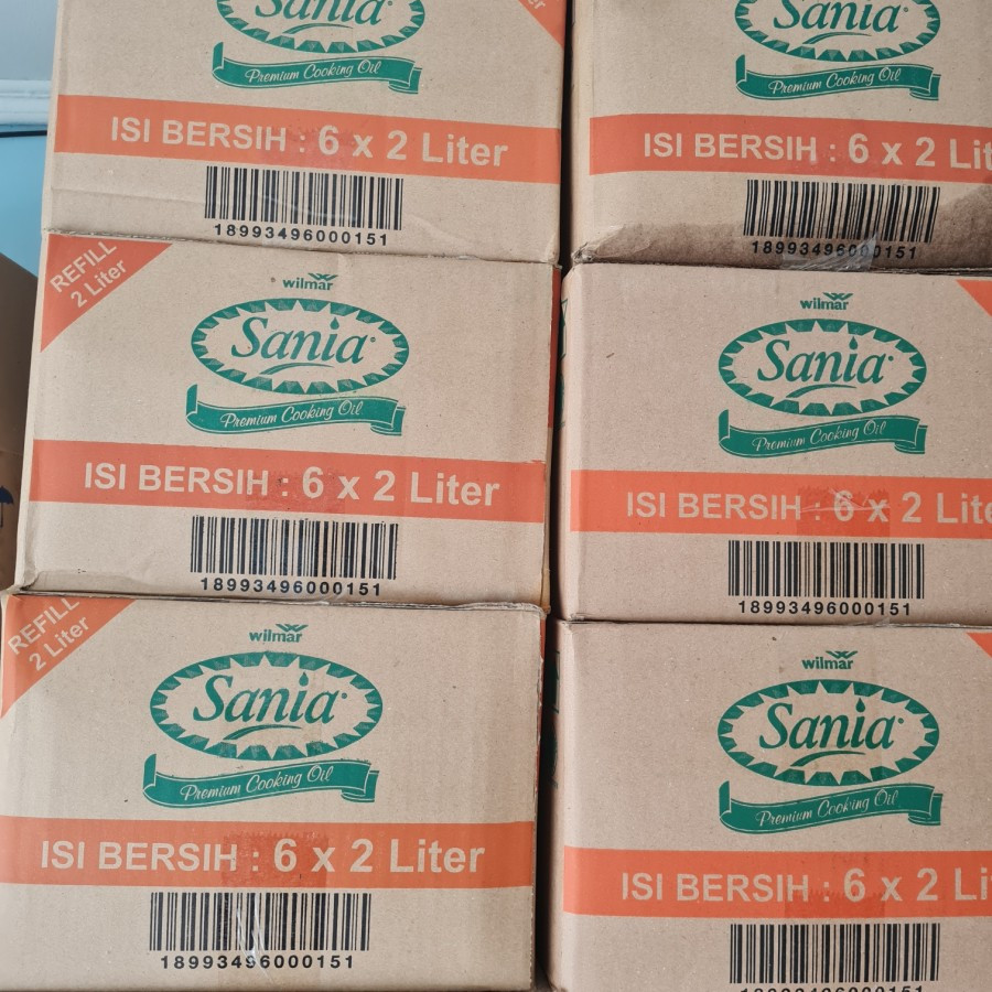 

Minyak Goreng Sania 2 Liter 1 Dus