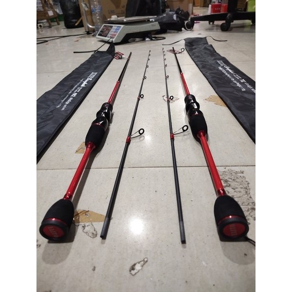 joran pancing elito bengkek 210 cm solid carbon pabrikan emperor joran ul