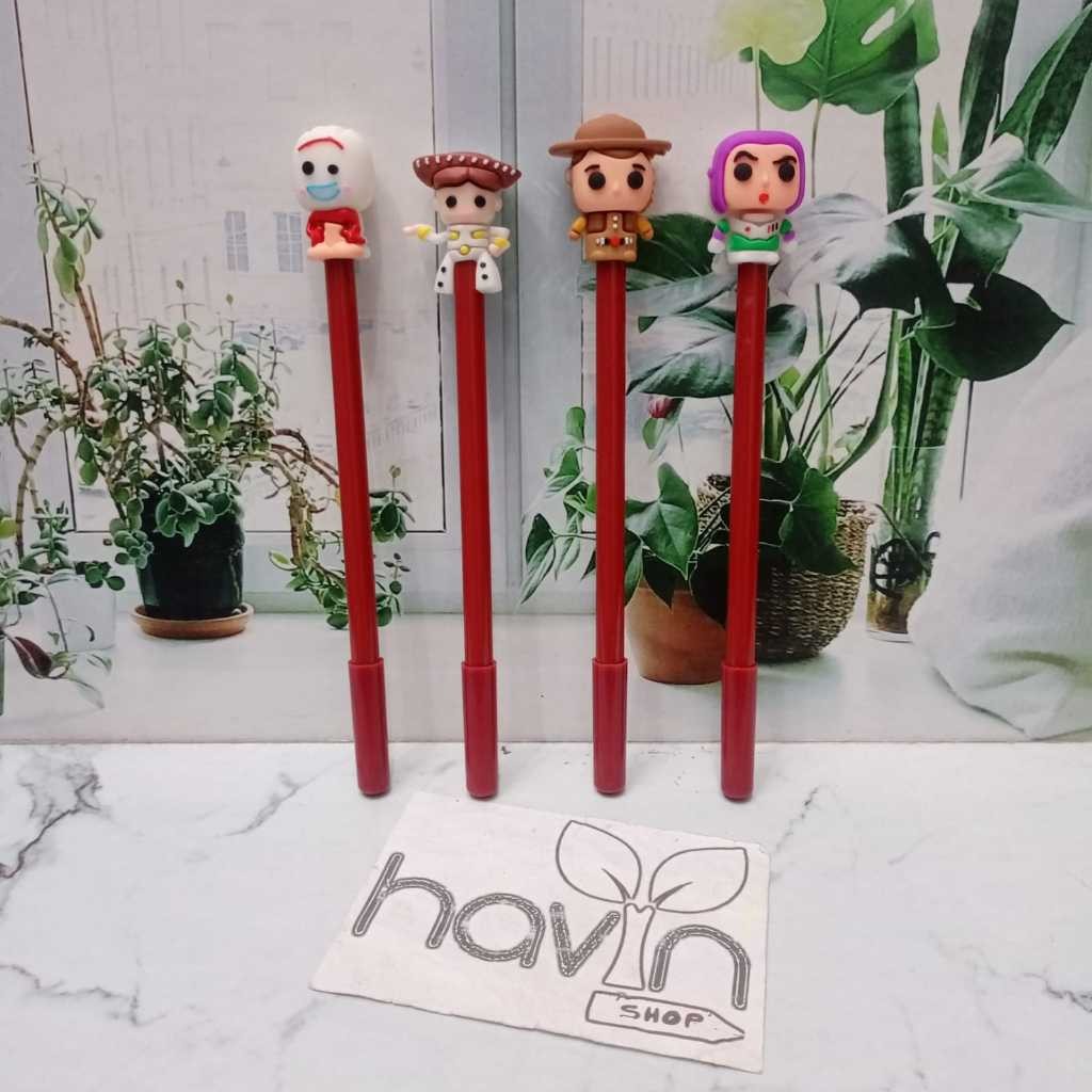 

(1 PEN) PEN GEL PENA BALLPEN TOY STORY SATUAN