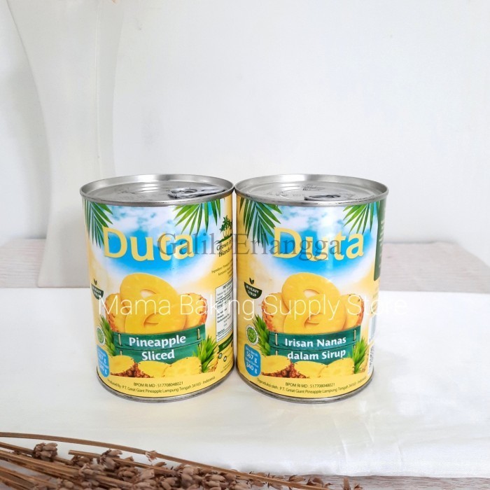 

lv DUTA PINEAPPLE SLICE Buah Nanas Potong Kaleng Nanas in Syrup Duta