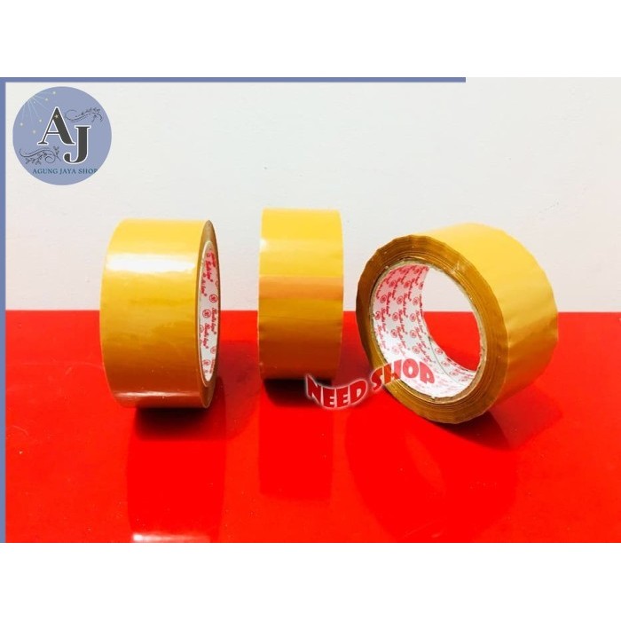 

Original (COKLAT) OPP TAPE LAKBAN BODHI TAPE / BODHI TAPE 2" ( 48MM X 90 YARD) AJstore