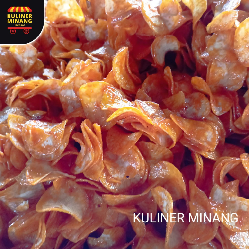 

Kuliner Minang Kerupuk Singkong Balado Pedas Merah x Hijau 250g Oleh-Oleh Asli Kampung Cemilan Makanan Payakumbuh Khas Padang Snack Jajanan Kabau Gurih Spicy Murah Renyah Resmi 100% Halal Original AX02