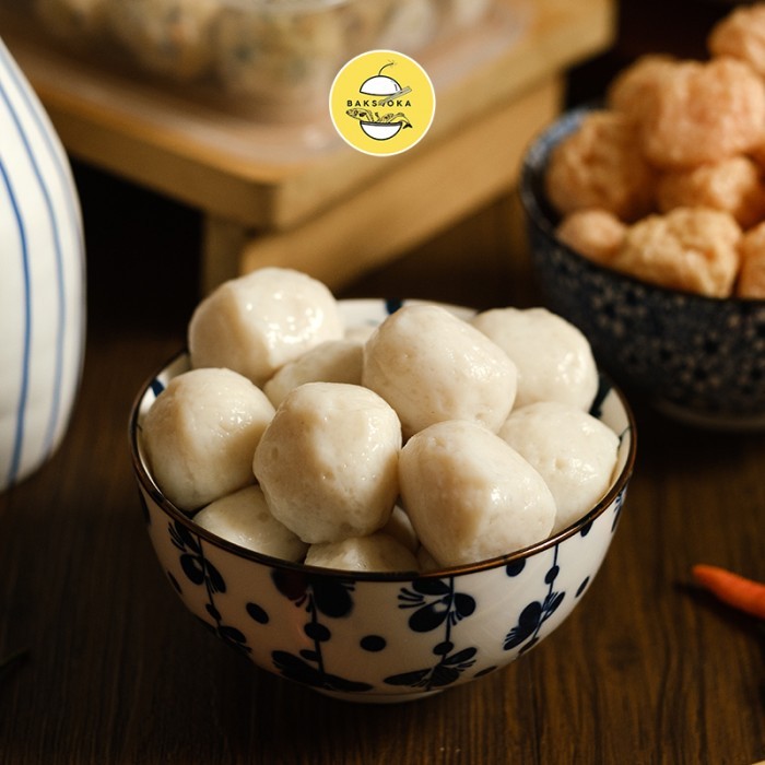 

Homemade Bakso Ikan Ekor Kuning (Besar) / Fishball - 20 butir
