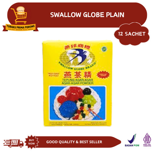 

SWALLOW GLOBE PLAIN 1 PAK ISI 12PCS