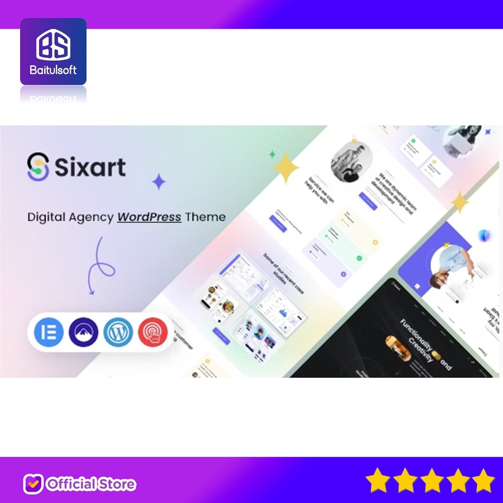 SIXART - DIGITAL AGENCY WORDPRESS THEME