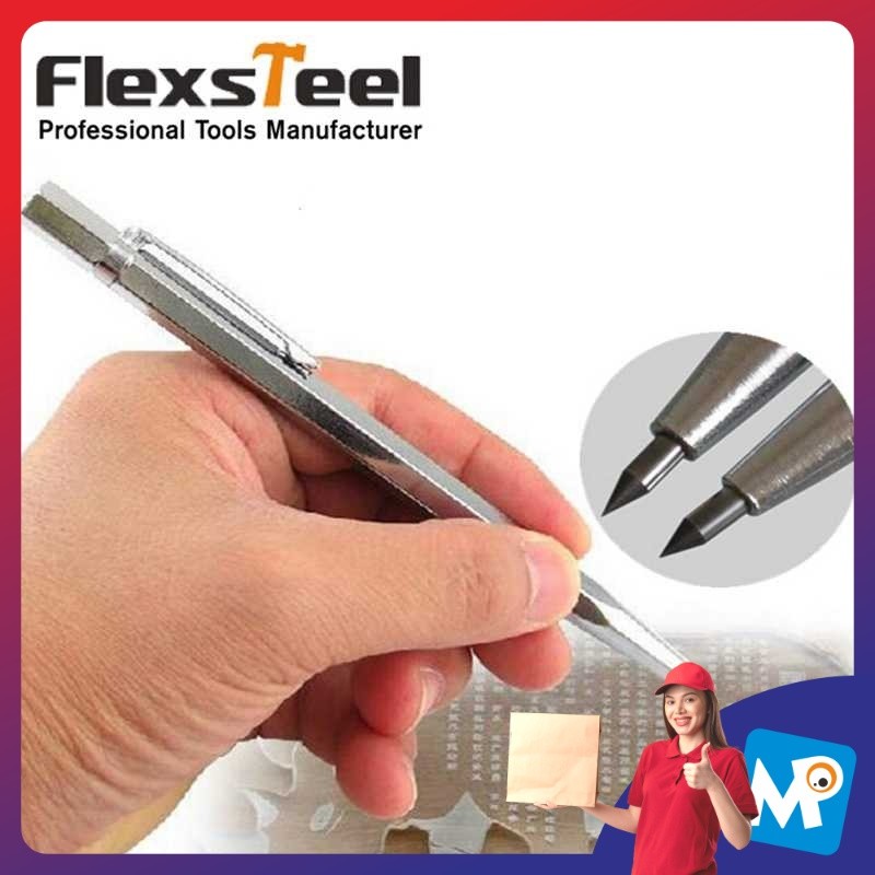

Flexsteel Pena Ukir Metal Scriber Tungsten Carbide Tip