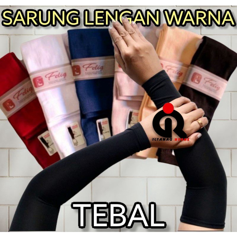 Manset Tangan Tebal Dan Panjang / Manset Tangan Polos / Manset Tangan Muslimah ILTANAQstore