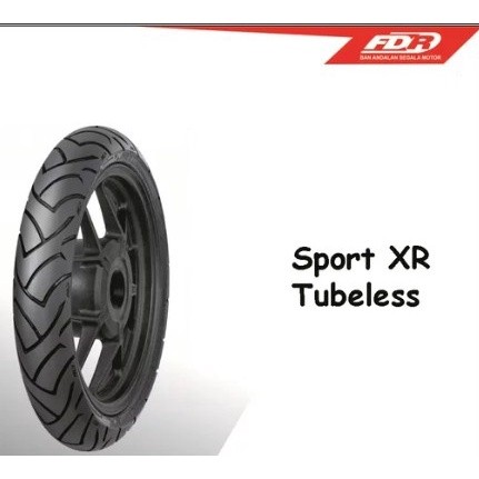 Ban Motor Merk FDR Tubeless Tipe XR EVO Ukuran 140/70 Ring 14 Bukan Ban Biasa