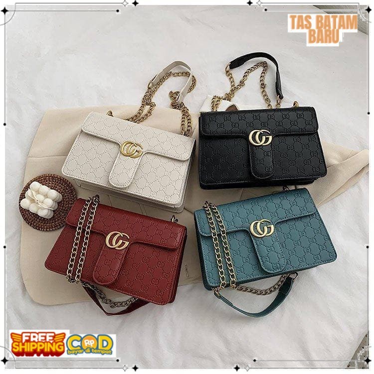 TBB - TAS SELEMPANG WANITA IMPORT MURAH  BATAM  TI 3042 GROSIR  WANITA TASBATAMRZ SLINGBAG